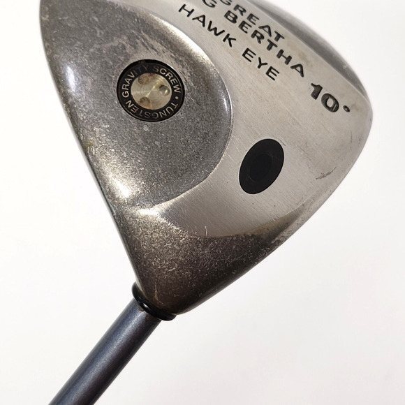 Callaway Great Big Bertha Hawk Eye 10* Driver Graphite Seniors RH 45" w New Grip - Picture 4 of 13